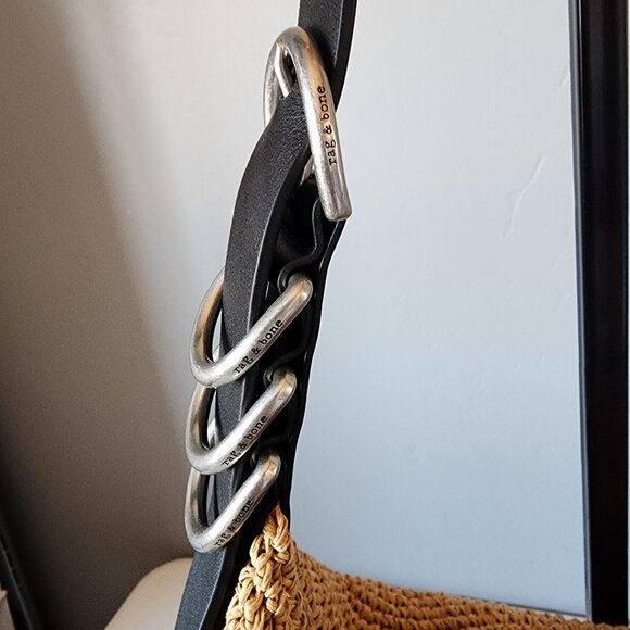 Rag & Bone Straw Hobo "EUC" - Picture 6 of 16